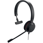 Jabra Evolve 20 Headset Wired Head-band Office /Call center USB Type-C /USB Type-A Black