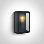 STENSKA SVETILKA E27 40W IP43 ČRNA DM67406/B