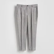 Reserved - Regular pantalone s visokim sadržajem lana
