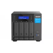 QNAP TVS-h474-PT-8G NAS System 4-Bay Intel Pentium G7400