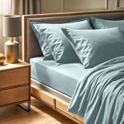 Tonne Mavie - Lendell Mint Ranforce Single Small Fitted Sheet