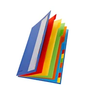 PAGNA PAGNA organizator mapa DESKORGANIZER Color, 7 predelkov, modra, (21652024)