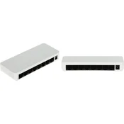 Uniview NSW1010-8T-IN 8-portni omrežni stikalo 10 100 Mb/s z LED indikatorji