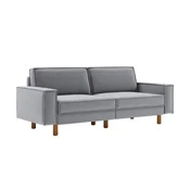 ATELIER DEL SOFA Sofa sa 3 sedišta Sparrow 3 Fog Grey Walnut