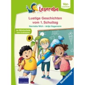 Geschichten vom ersten Schultag - lesen lernen mit dem Leserabe - Erstlesebuch - Kinderbuch ab 5 Jahren - erstes Lesen - (Leserabe Vorlesestufe)