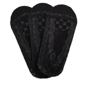 Nogavice NINE WEST LA_NW_4WB_005_SS25 (3-PACK) BLACK Črna