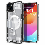 OVITEK SPIGEN ULTRA HYBRID MAG MAGSAFE IPHONE 15 PLUS ZERO ONE WHITE