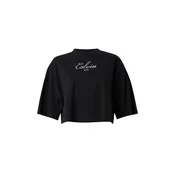 Calvin Klein Jeans Majica črna/srebrna