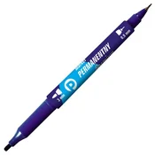 shumee Vrhunski permanentni marker. 2 modri konici.