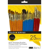 Daler Rowney Simply Komplet čopičev 25 kos