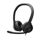 Logitech 981-000406 naglavne slušalice i slušalice s ugrađenim mikrofonom Žičano Obruč za glavu Ured / pozivni centar USB Tip-A Crno