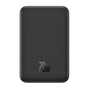 BASEUS Mini magnetna power bank Baseus 5000mAh, USB-C 20W (crna)