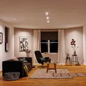 Paulmann ZigBee LED modul Coin 470lm - Dnevna soba/jedilnica - Sodobni - opalno bela - Plastika