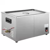 VEVOR Ultrazvočni čistilec 30L 215x135x15 in Dvojna frekvenca nastavljiva