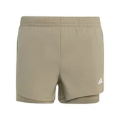 ADIDAS PERFORMANCE Športne hlače WE kaki/bela
