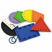 Set za igru Viga - Geometrijski oblici za šivanje