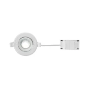 Markslöjd 108885 - LED prigušiva kupatilska ugradna plafonska svetiljka PLUTO LED/4,9W/230V IP44 bela