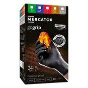 slomart Nitrilne rokavice MERCATOR Go Grip black, XL (100 kosov)