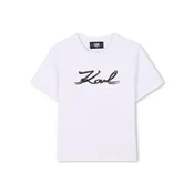 Karl Lagerfeld Kids Majica Z30485 D Bela Regular Fit