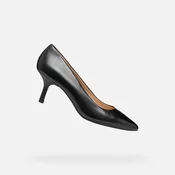 Black womens pumps Geox Kleopy - Womens
