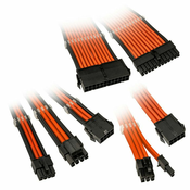 Kolink Core Adept Braided Cable Extension Kit - Orange COREADEPT-EK-ORN