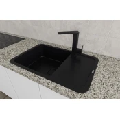 Cube črno s sifonom