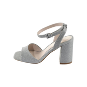 BUFFALO Sandali Charlotte srebrna