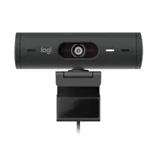 LOGITECH kamera Brio 500, grafitna, USB