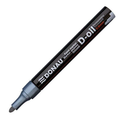 Barvni marker Donau, 2,8 mm, srebrn