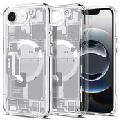 Ovitek Spigen Ultra Hybrid Mag za iPhone 16e/17e - zero one white