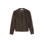 COMMA Bluza temno rjava