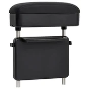 Vidaxl Avtomobilski naslon za roke univerzalen črn 23x8x(30-38) cm ABS