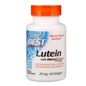 Doctors Best Lutein z Lutemaxom, 20 mg, 60 mehkih kapsul