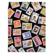 Album, kolekcionar markica, 22,5 x 30,5 cm, 8 listova, EXACOMPTA Sport 25130E