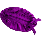 INF 16 Momme Mulberry Silk Sleep Cap Purple, (21538351)