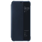 Huawei original preklopna torbica Smart View za Huawei Mate 20 Lite moder z okenčkom