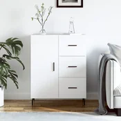 Vidaxl vidaXL Omarica, bela, 69,5 x 34 x 90 cm, material na osnovi lesa