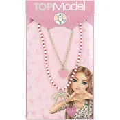 Top Model Dvostruka ogrlica za djevojcice Leoheart