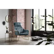 Livetastic FOTELJ, modra tekstil