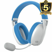 Slušalice Redragon Ire Pro H848, bežicne, gaming, mikrofon, over-ear, PC, PS4, Switch, plave 6950376715395