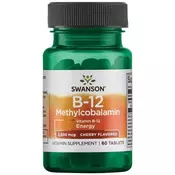 Vitamin B-12 metilkobalamin, 2500mcg Višnja - 60 tabs