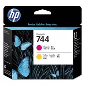 HP F9J87A tiskalna glava 744 Magenta in Yellow, za DesignJet Z2600 / Z5600