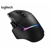 Miška Logitech G502xPLUS, Wireless, RGB, črna