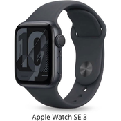 Pametni sat Apple Watch SE 3 GPS, 40mm, Midnight Aluminium Case with Midnight Sport Band M/L MEHC4MP/A