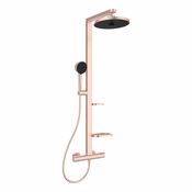Svetlo rožnata kovinska tuš garnitura 111 cm ALU+ – Ideal Standard
