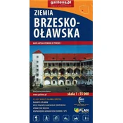 shumee Dežela Brzesko-Oława. Turistična karta. Galilej