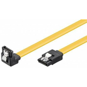 Goobay SATA kabel 6BGlts 0,2 m. s kotnim priklopom