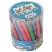 Flomaster školski 48boja (12bojax4kom) u pvc kantici Jumbo Connect