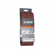 Extol Premium Brusilna krpa brez konca, bal. 3ks, 75x457mm, P40