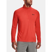 Under Armour T-shirt UA Tech 2.0 1/2 Zip-ORG - Mens